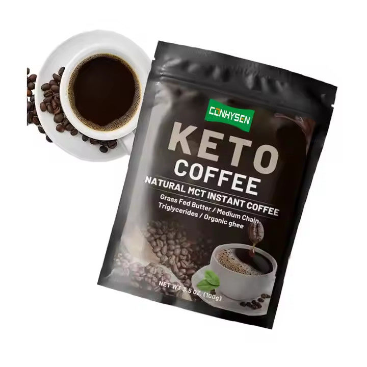 Private Label Keto Slimming Kawa Utrata wagi Dieta Kontrola MCT Wymiana posiłków Jedzenie natychmiastowe