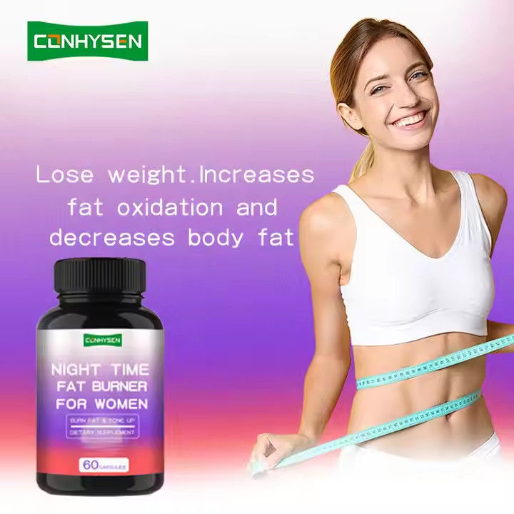 Kobiety Kapsułki spalania tłuszczu Wspierają utratę wagi Nocny czas Slim Body Kapsułka FDA zatwierdzona