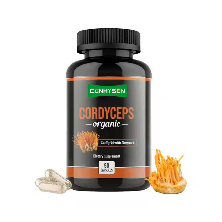 OEM ODM Organic Cordyceps Kapsułki Wspierają Funkcję Mózgu Kapsułki Zastosowanie Ziołowe