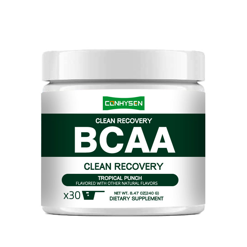 Private Labels Clean Recovery BCAA Powder 9 niezbędnych aminokwasów Zmniejsza bolesność i stres