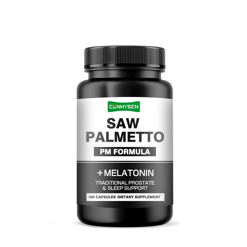 PM Formula For Traditional Prostate Sleep Support Saw Palmetto Kapsułki z melatoniną