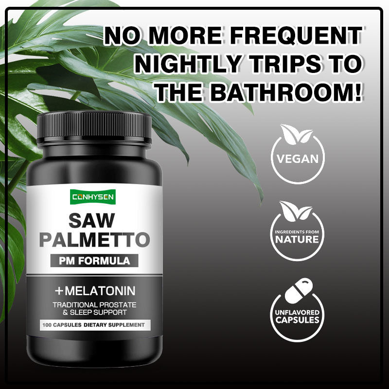 PM Formula For Traditional Prostate Sleep Support Saw Palmetto Kapsułki z melatoniną