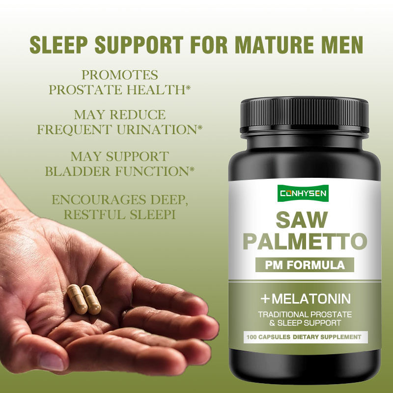 Wysokiej jakości kapsułki z Saw Palmetto wspierają funkcjonowanie pęcherza moczowego Naturalny ekstrakt z Saw Palmetto w kapsułkach