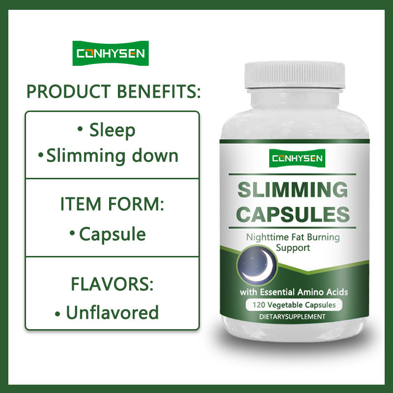 Premium Custom Slimming Capsules For Night Time Fat Burning Support z niezbędnymi aminokwasami