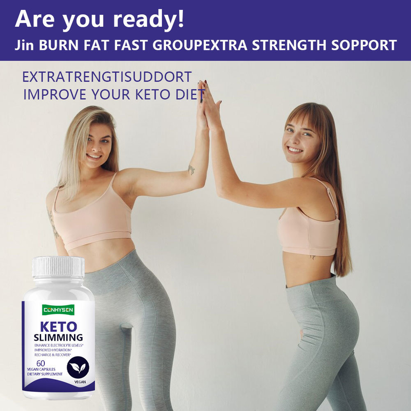 Premiumowe, spersonalizowane kapsułki KETO Slimming, produkty zdrowotne, kontrola wagi, kapsułki Keto