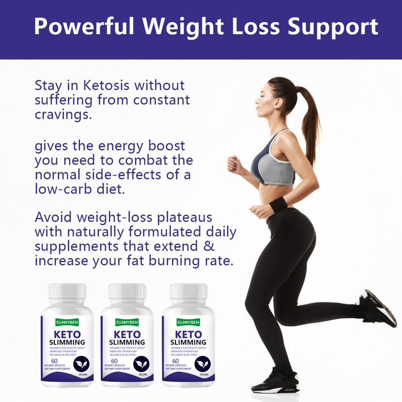 Premiumowe, spersonalizowane kapsułki KETO Slimming, produkty zdrowotne, kontrola wagi, kapsułki Keto