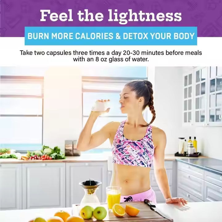 Wypalnik tłuszczu z Garcinia Cambogia L-karnityna zwiększa metabolizm zmniejsza apetyt, odtruwa toksyczność, pobudza