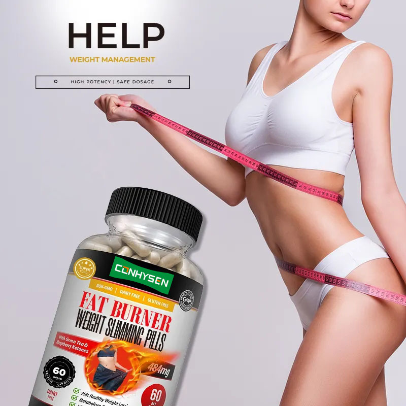 Kapsułki Premium Natural Fat Burner z Zieloną Herbatą i Ketony Maliny Wsparcie Utraty Wagi