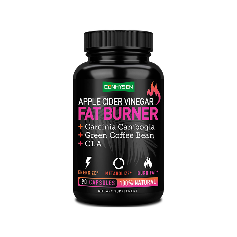 Ocyg jabłkowy Spalarz tłuszczu z Garcinia Cambogia Zielona kawa ziarna Keto Paleo Przyjazna do kontroli apetytu Wsparcie metabolizmu