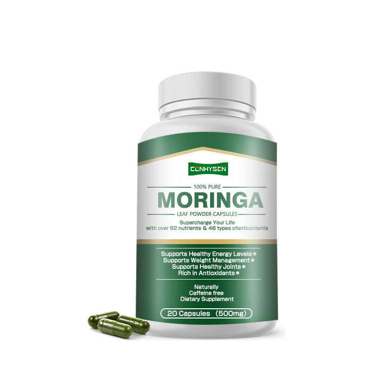 Kapsułki Moringa podtrzymują prostatę zdrową z ponad 92 składnikami odżywczymi