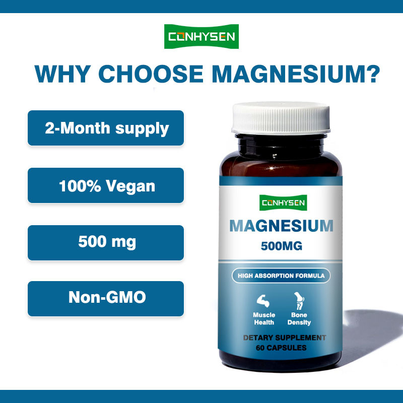 Kapsułki magnezu 500 mg wspierają pamięć i funkcje mózgu