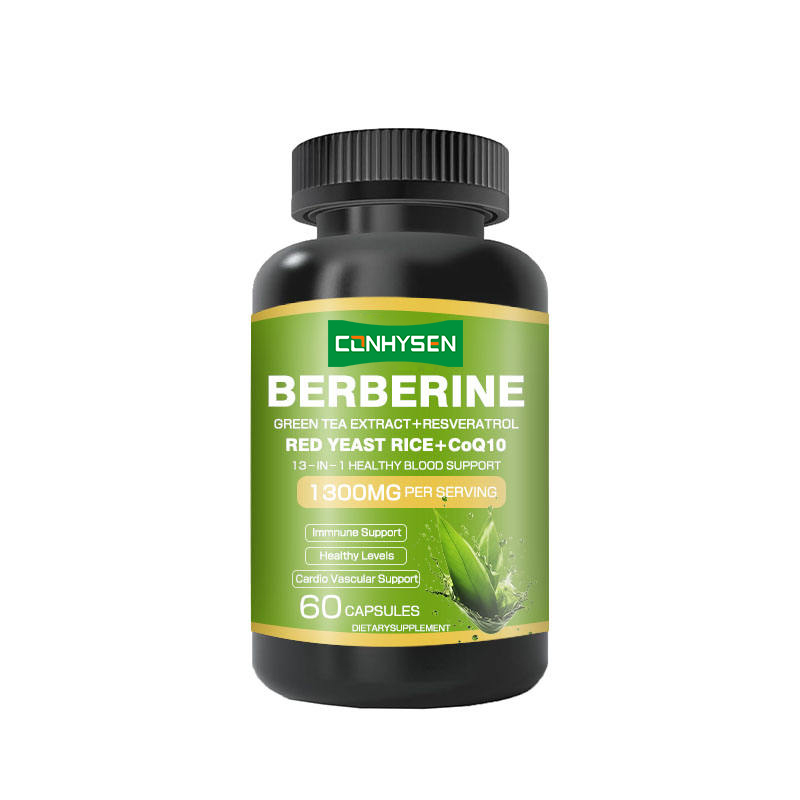 OEM/ODM 1300 mg kapsułek berberyny 13-w-1 dla zdrowej krwi