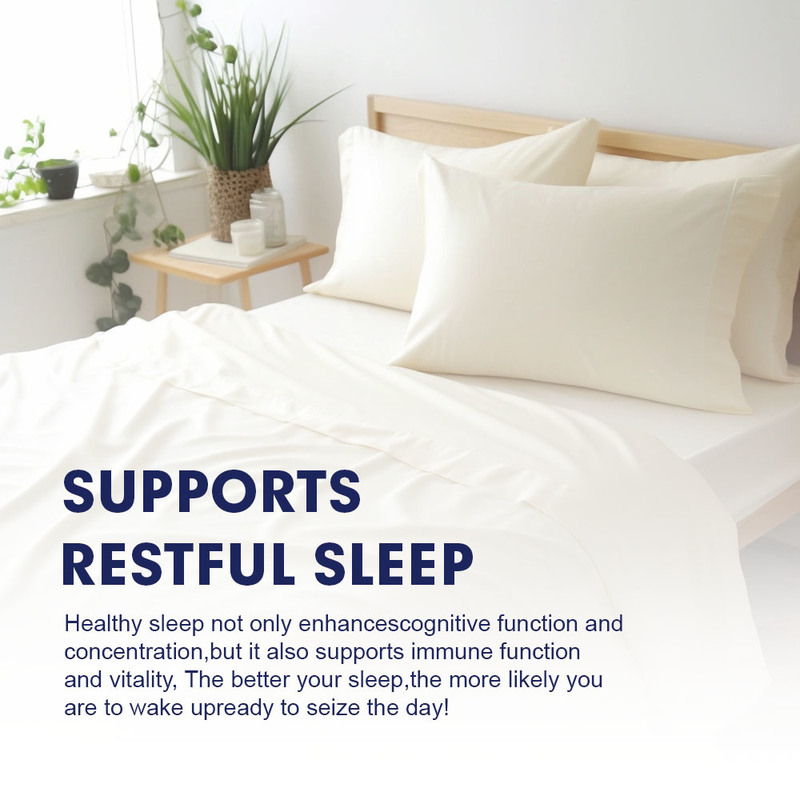 Melatonin Tablets Melatonin Tryptophan Complex Sleep Aid Tablets with GABA L Theanine Restful Sleep