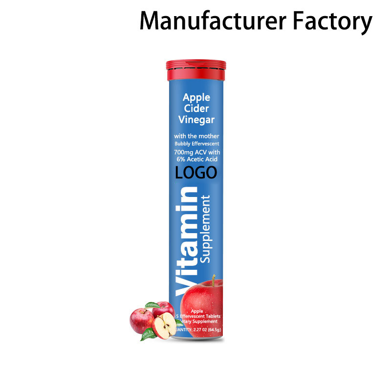 Fabryka Hurtowa Musujących Tabletek Jabłkowego Octu Cydrowego do Odchudzania