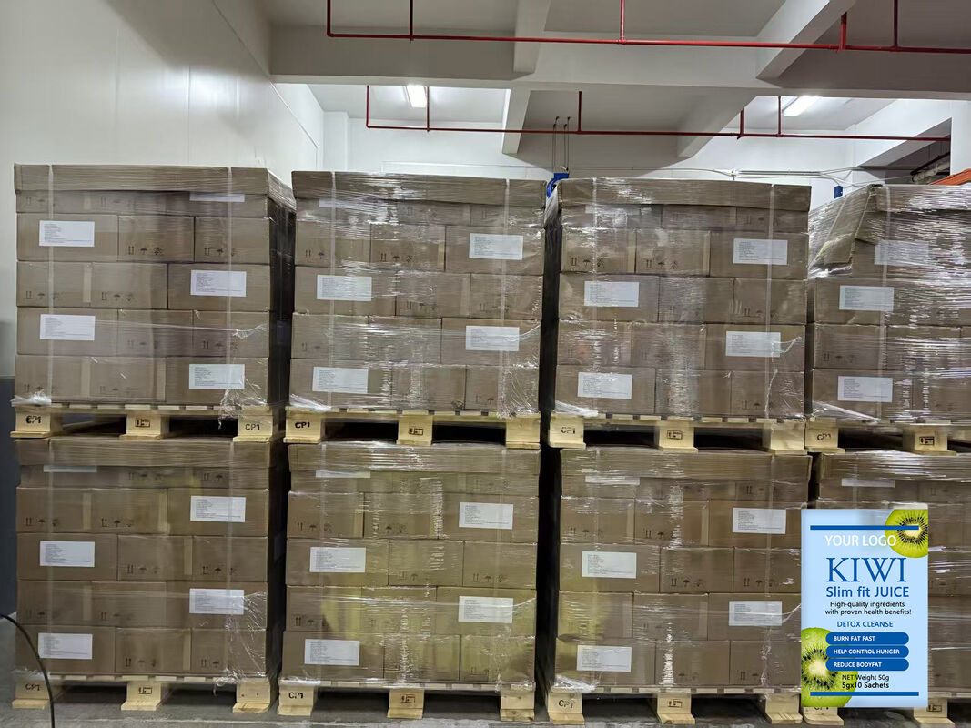 Proszek do soku Kiwi Slim Fit  Wysoki Detoks Oczyszczanie Szybkie Spalanie Tłuszczu Kontrola Apetytu hurtowo