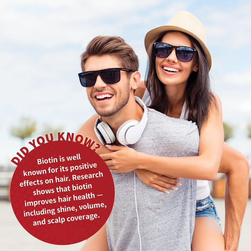 Hurtowe wegańskie żelki z biotyną, kompleks witamin i minerałów dla zdrowia włosów, skóry i paznokci. Wspomagają produkcję keratyny dla dorosłych i nastolatków