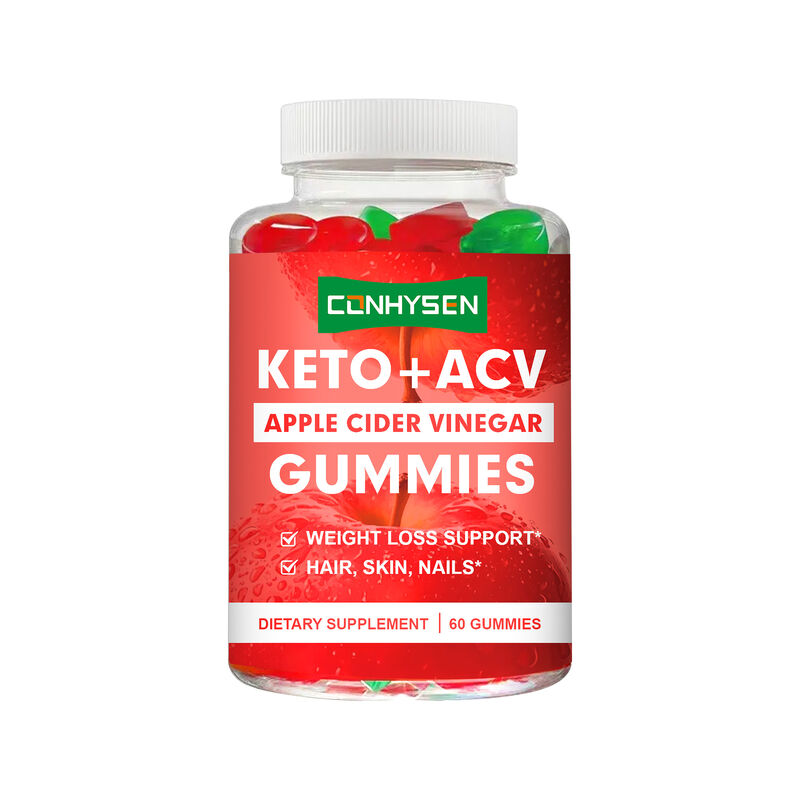 Hot Selling ACV Keto Gummies Apple Cider Vinegar Appetite Control Boost Energy Supplement Apple Cider Vinegar Gummies