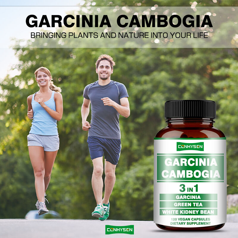 OEM Garcinia Cambogia Kapsułki do produkcji energii Wsparcie równowagi ciała Kapsułki z błonnikiem diety Utrata wagi