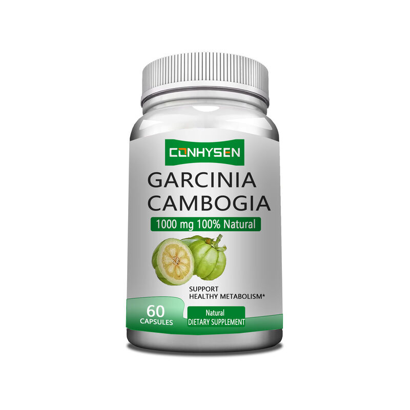 Private Label Garcinia Cambogia Herbal Supplements Garcinia Cambogia Kapsułki wspierają zdrowy metabolizm i poprawiają nastrój
