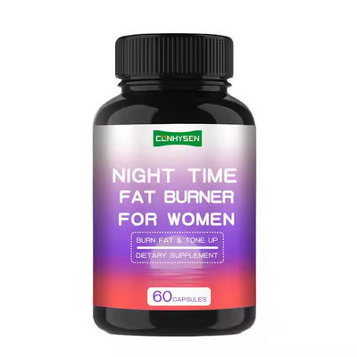 Kobiety Kapsułki spalania tłuszczu Wspierają utratę wagi Nocny czas Slim Body Kapsułka FDA zatwierdzona