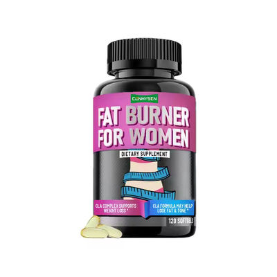 Kobiety Suplement do spalania tłuszczu Softgels Belly Fat Burner dla kontroli wagi
