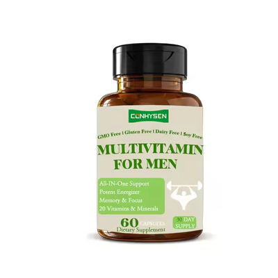 Zindywidualizowany logo Multivitamin Supplement Kapsułki dla mężczyzn