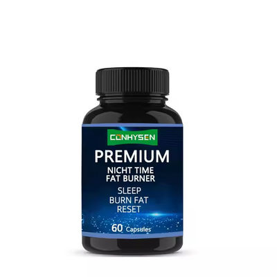 L Theanine Slim Fat Burner Kapsułki Nocny Czas Wspiera Zarządzanie Ważą OEM ODM