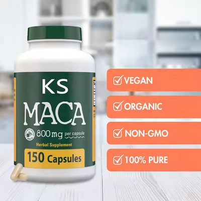 Maca Root Kapsułki Wsparcie energetyczne Immunologiczne Mężczyzna Energia Organic Male Enhancement Pills