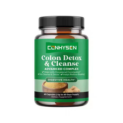 OEM Kapsułki oczyszczające jelita grubego Detox Support Detox Digestive dla spalania tłuszczu