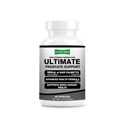 Specjalistyczna produkcja, Ultimate Prostate Capsules 600mg Saw Palmetto zmniejsza wypadanie włosów.