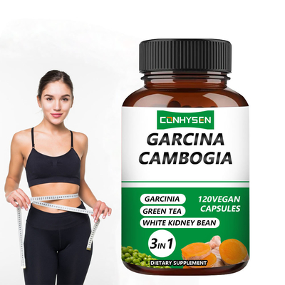 Dostosowanie 3-w-1 Garcinia Cambogia Kapsułki wspierają siłę z biały fasola nerkowego