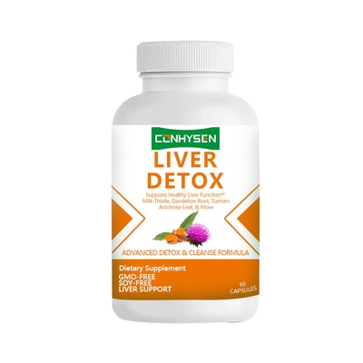 Kapsułki Health Care Capsule Liver Detox Wspomagają Zdrową Pracę Wątroby