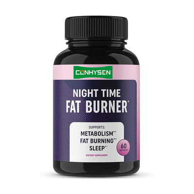 Kapsułki Night Time Fat Burner Slimming z białą fasolą, hamujące apetyt, wspomagające metabolizm, kapsułki odchudzające