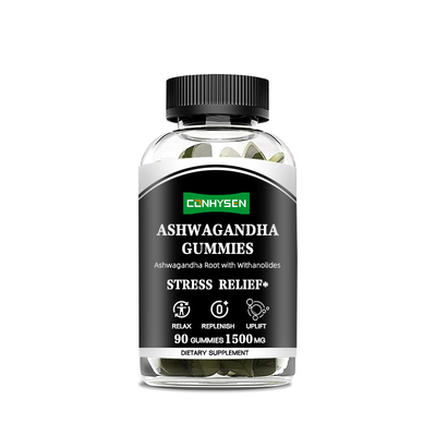 Żelki z ashwagandhą i probiotykami z witaminą D2, 60 sztuk