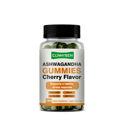 Ashwagandha Gummies 60ct z witaminą D2 dla wsparcia odporności