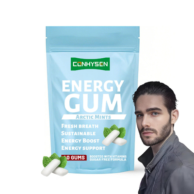 Fabryczna Guma Energetyczna dla Dorosłych z Ksylitolem - Wsparcie Energetyczne Premium Custom