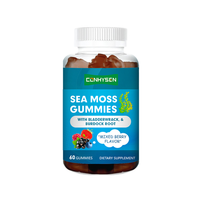 Żelki z morskich wodorostów z korzeniem łopianu - sprzedaż hurtowa, wsparcie niestandardowe, odchudzanie