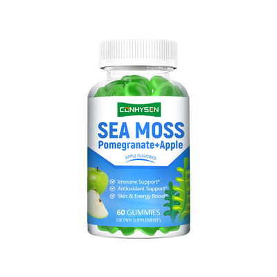 Dostawca 10-w-1 Formuła Sea Moss Gummies Premium Niestandardowe Wzmocnienie Gładka Skóra