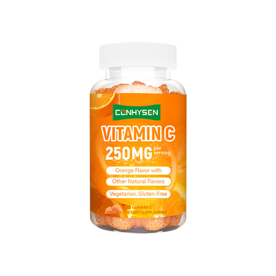 Witamina C Gummies pomarańczowy smakowany fabryczny dostosowanie silny przeciwutleniacz
