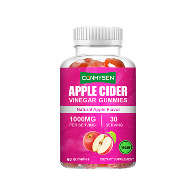 Niestandardowa etykieta Jabłkowy Ocet Gummy 1000mg Wsparcie Fabryka odchudzania