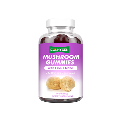 Żelki grzybowe 2500mg Wspomagają Funkcję Metabolizmu Producent Niestandardowy