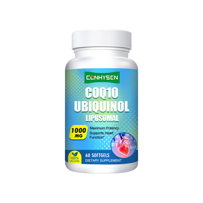 COQ10 Ubichinol Softgels Custom Label Wzmocnienie energii i witalności