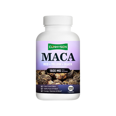 Dostawca kapsułek organicznych Maca Premium Custom Support Hormones Balance