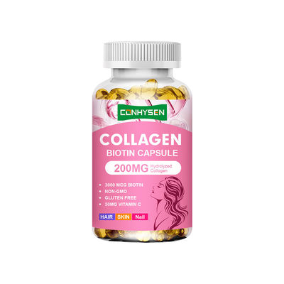200 mg kapsułek kolagenu Premium Custom Strong Nails Radiant Skin