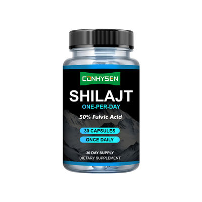 Natural Shilajit Extract Capsules Factory Supply Support Bone Boost Metabolism