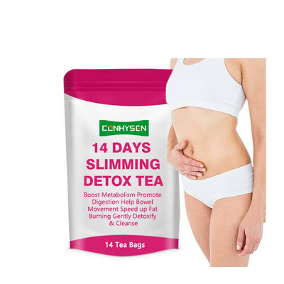 Producent Fabryka 14Days Slimming Detox Tea Spalić tłuszcz Zmniejszyć wzdęcia