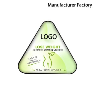 Odchudzające kapsułki w żelaznym pudełku wspomagające utratę wagi i wspierające odporność OEM ODM
